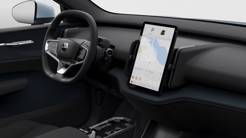 Le nouvel intérieur du Volvo EX30 // Source : Volvo Le nouvel intérieur du Volvo EX30 // Source : Volvo