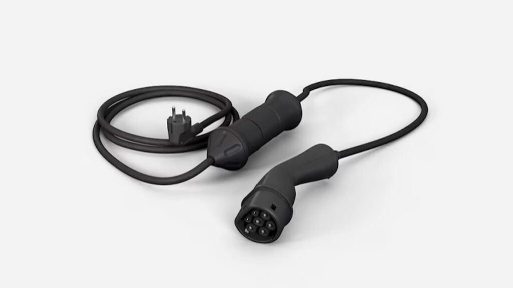 Le câble de recharge du Volvo EX30 // Source : Volvo Le câble de recharge du Volvo EX30 // Source : Volvo