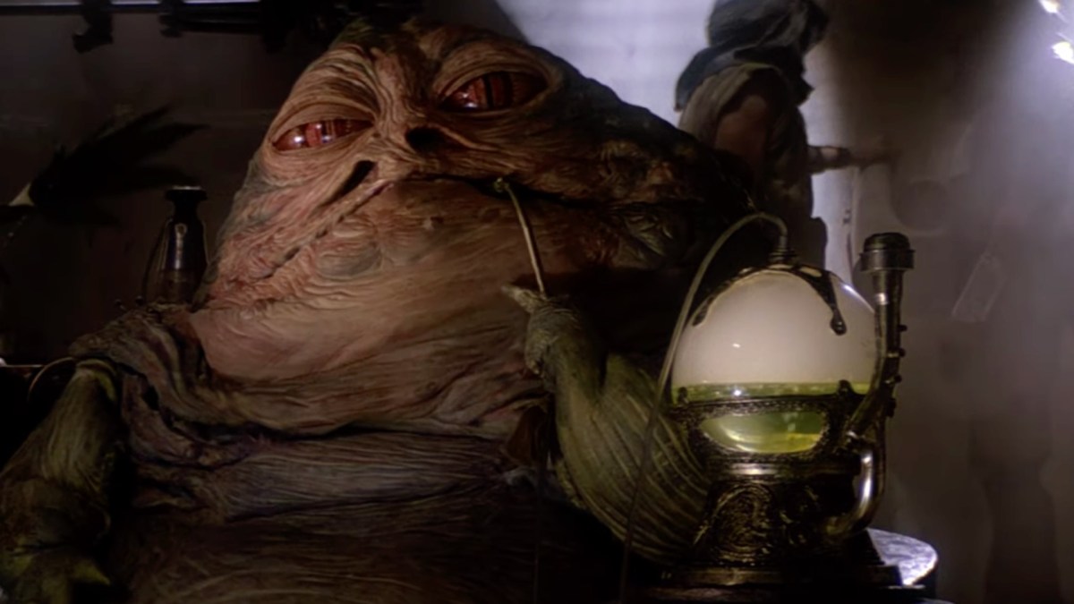 Jabba le Hutt dans Star Wars // Source : Capture YouTube Jabba le Hutt dans Star Wars // Source : Capture YouTube