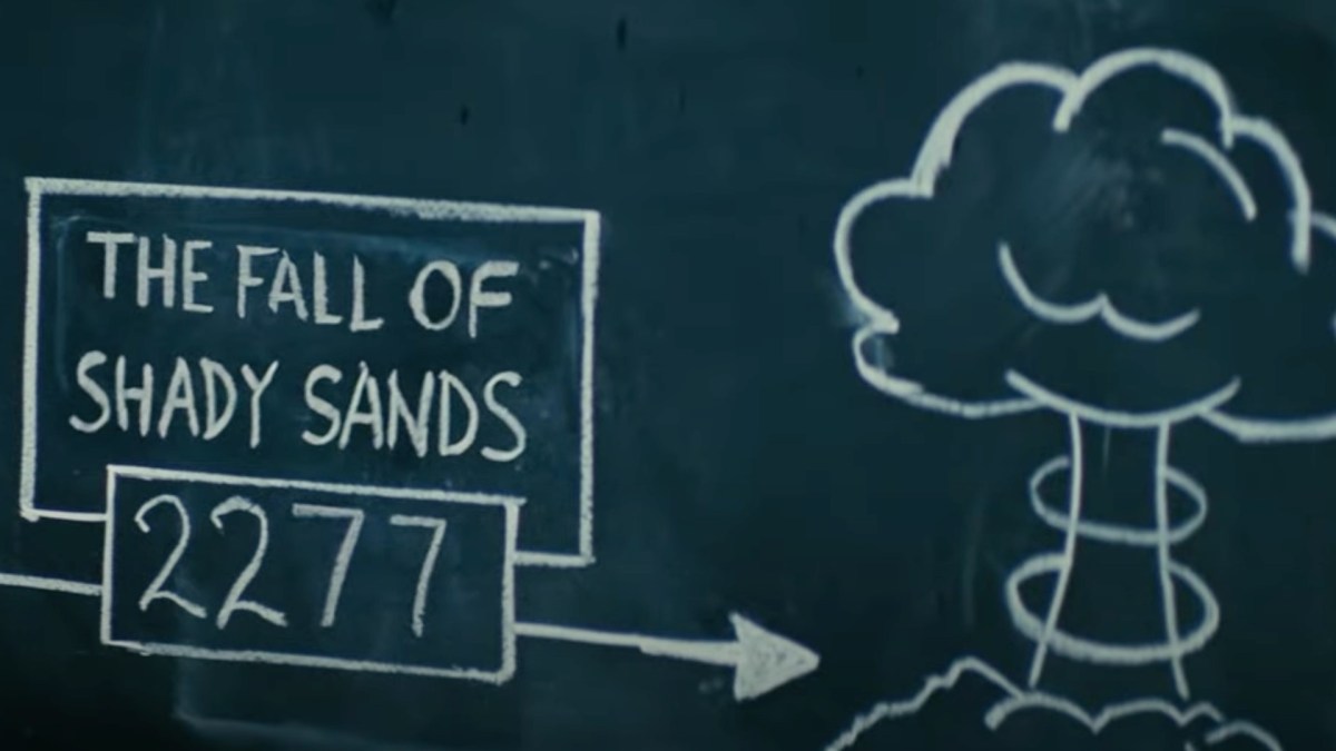 Un problème de date dans la série Fallout ? // Source : Capture YouTube Un problème de date dans la série Fallout ? // Source : Capture YouTube