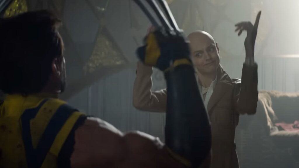 Cassandra Nova dans Deadpool & Wolverine // Source : Capture YouTube Cassandra Nova dans Deadpool & Wolverine // Source : Capture YouTube