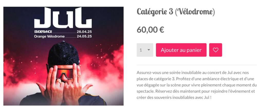 Ce faux site emprunte l'esthétique d'une société d'événementiel. // Source : Numerama Ce faux site emprunte l'esthétique d'une société d'événementiel. // Source : Numerama