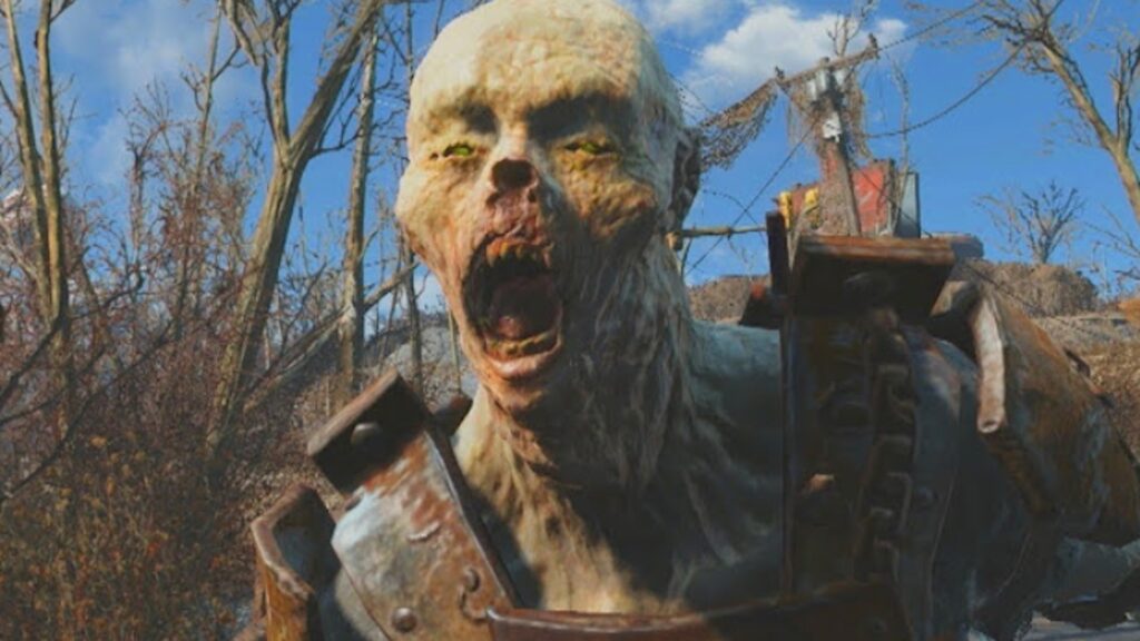Une ghoule dans le jeu vidéo // Source : Capture d'écran YouTube Une ghoule dans le jeu vidéo // Source : Capture d'écran YouTube