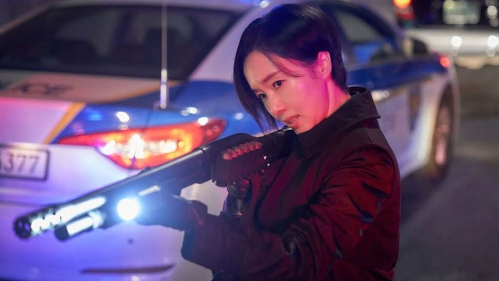 L'actrice Lee Jung-hyun dans Parasyte The Grey. // Source : Netflix L'actrice Lee Jung-hyun dans Parasyte The Grey. // Source : Netflix