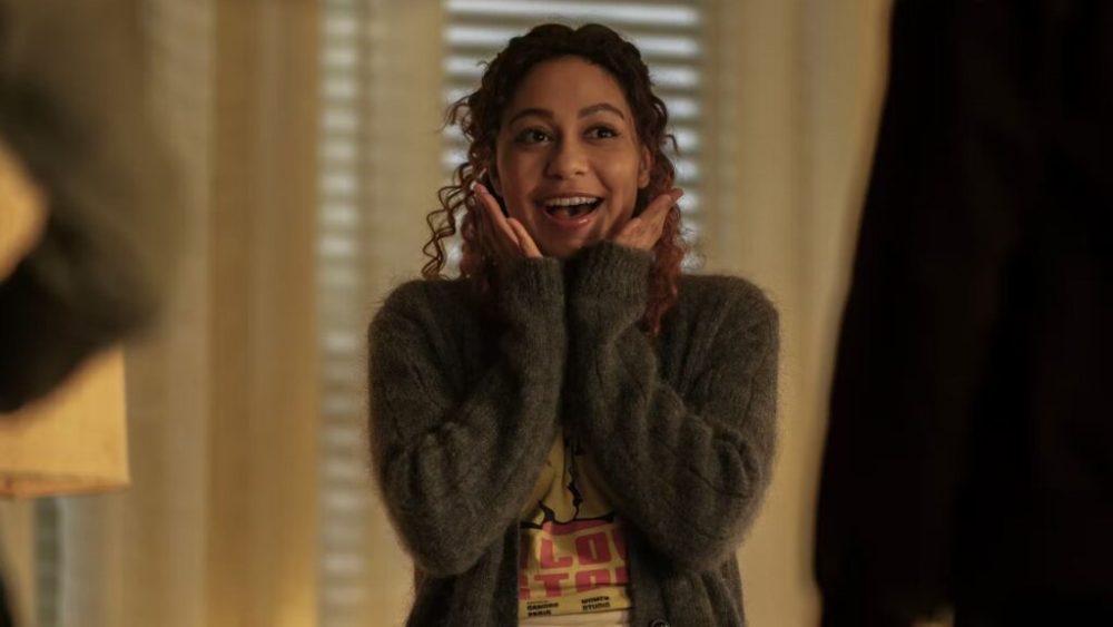 Crystal, la médium, dans Dead Boy Detectives. // Source : Netflix Crystal, la médium, dans Dead Boy Detectives. // Source : Netflix