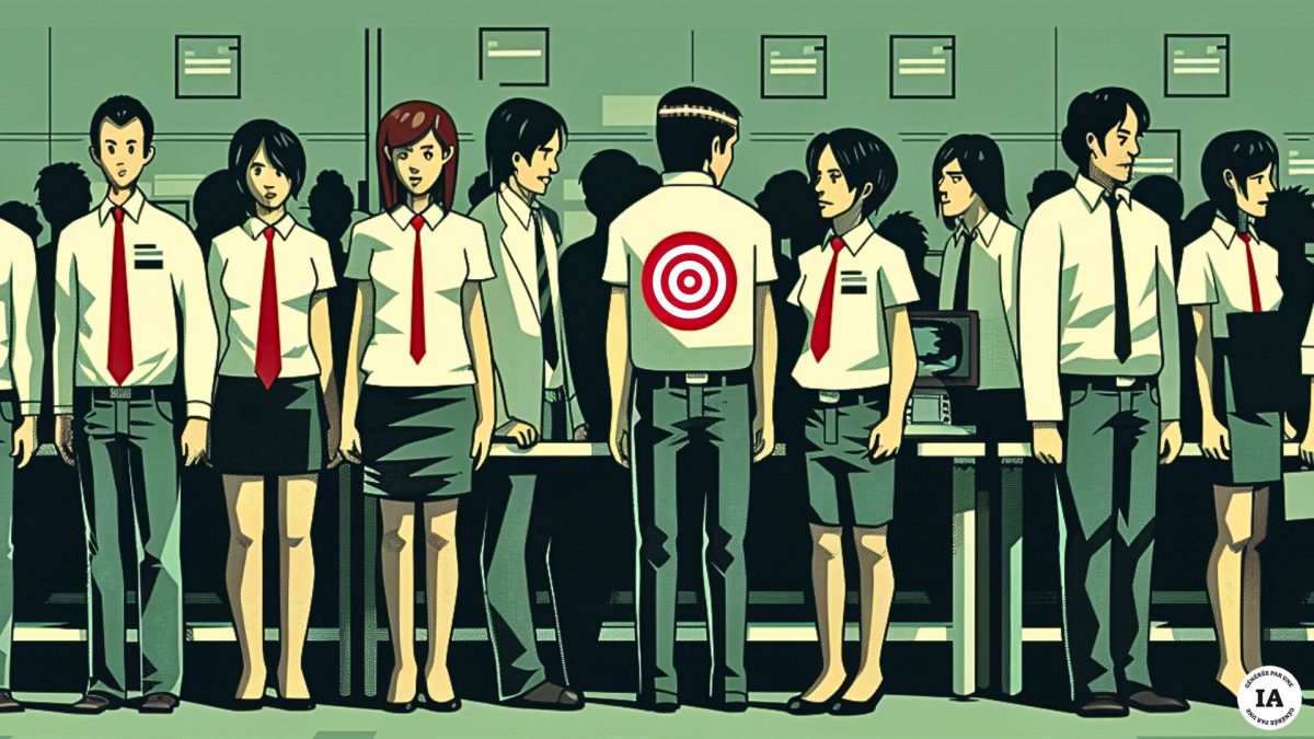 Les hackers vont fouiller dans l'organisation de l'entreprise pour piéger de employés précis. // Source : Numerama avec Midjourney Les hackers vont fouiller dans l'organisation de l'entreprise pour piéger de employés précis. // Source : Numerama avec Midjourney