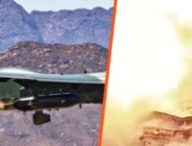 General Atomics a mis en scène un tir de son dernier drone. // Source : General Atomics