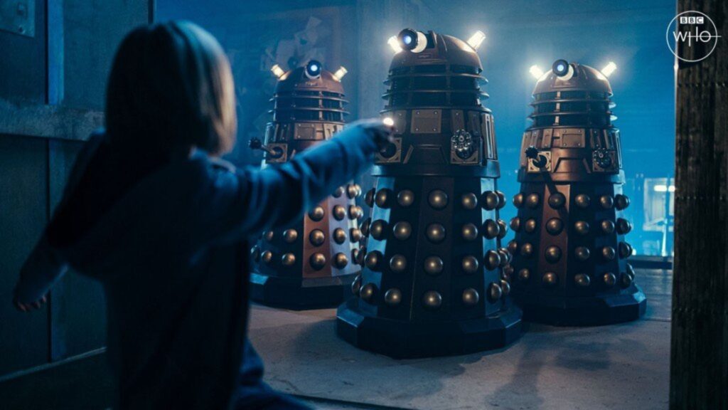 Les Daleks dans Doctor Who. // Source : BBC Les Daleks dans Doctor Who. // Source : BBC
