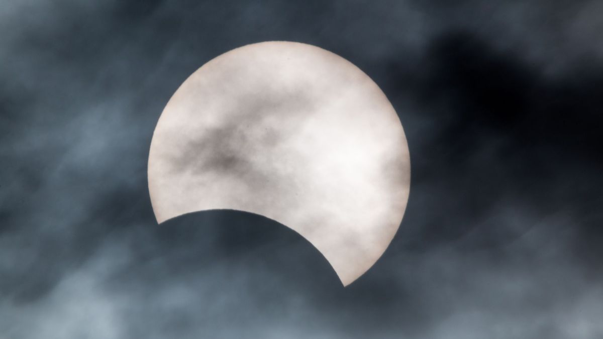 Éclipse solaire. // Source : Canva Éclipse solaire. // Source : Canva