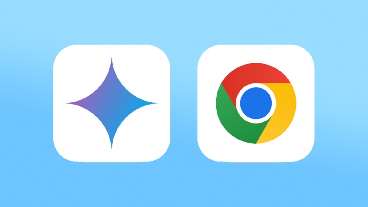 Google Gemini et Google Chrome. // Source : Numerama Google Gemini et Google Chrome. // Source : Numerama