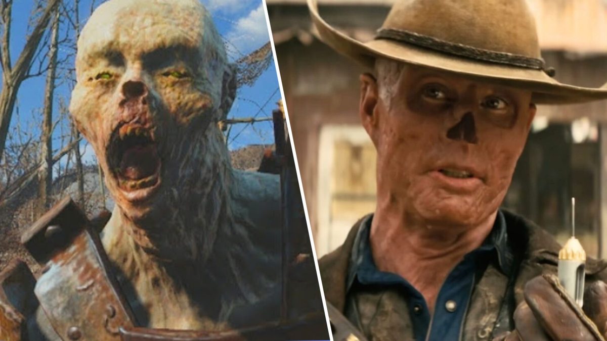 Comparaison entre une ghoule du jeu vidéo et dans la série Comparaison entre une ghoule du jeu vidéo et dans la série