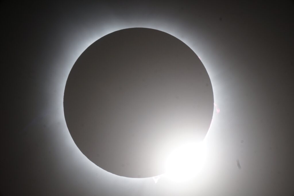 L'éclipse vue depuis l'Arizona // Source : Andrew McCarthy L'éclipse vue depuis l'Arizona // Source : Andrew McCarthy