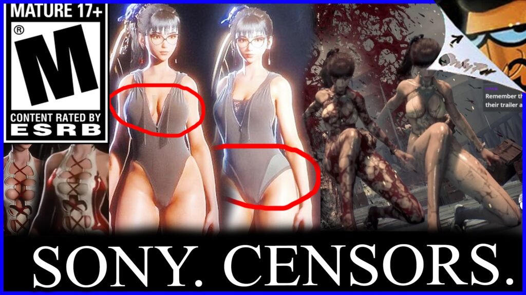 Censure dans Stellar Blade // Source : Twitter Cyael Censure dans Stellar Blade // Source : Twitter Cyael