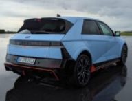Hyundai Ioniq 5 N // Source : Raphaelle Baut pour Numerama