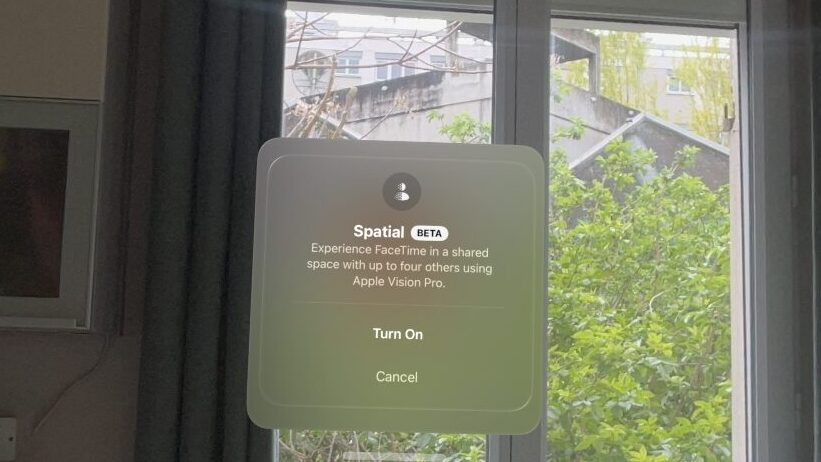 L'option Spatial s'active manuellement, avec une mention BETA. L'option Spatial s'active manuellement, avec une mention BETA.