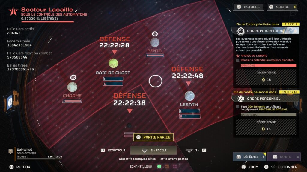 Helldivers 2 // Source : Capture PS5 Helldivers 2 // Source : Capture PS5