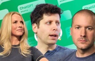 Laurene Powell Jobs, Sam Altman et Jony Ive. // Source : Numerama Laurene Powell Jobs, Sam Altman et Jony Ive. // Source : Numerama