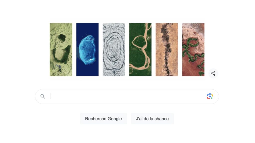 Le Doodle du 22 avril 2024. // Source : Capture d'écran Google Le Doodle du 22 avril 2024. // Source : Capture d'écran Google