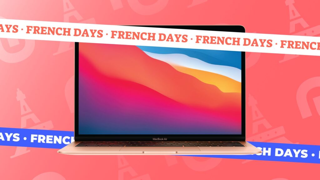 Le Macbook Air M1 13,3 pouces // Source : Apple Le Macbook Air M1 13,3 pouces // Source : Apple