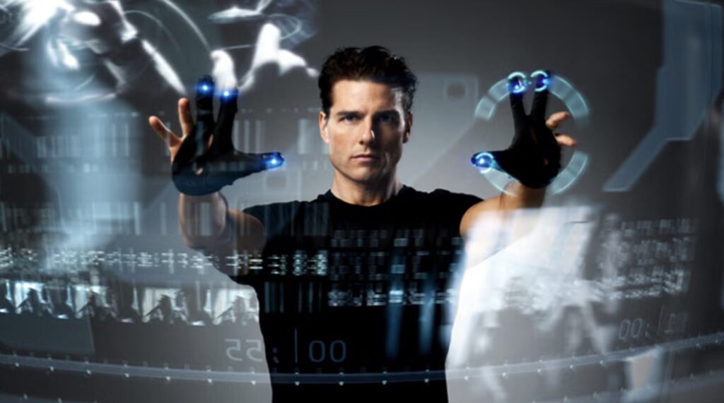 Tom Cruise dans Minority Report Tom Cruise dans Minority Report