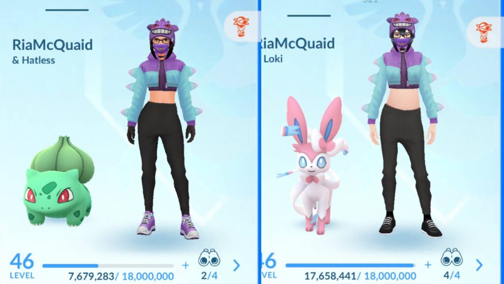Le nouveau design de Pokémon Go // Source : Twitter Le nouveau design de Pokémon Go // Source : Twitter