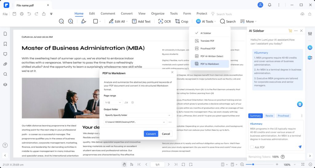 Editez vos PDF de manière intuitive avec PDFelement Editez vos PDF de manière intuitive avec PDFelement