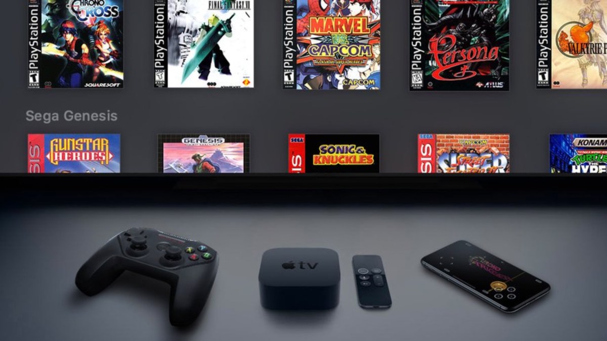 Provenance sur Apple TV. // Source : Provenance