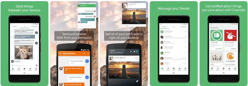 Interagissez avec votre smartphone directement depuis votre PC avec PushBullet Interagissez avec votre smartphone directement depuis votre PC avec PushBullet