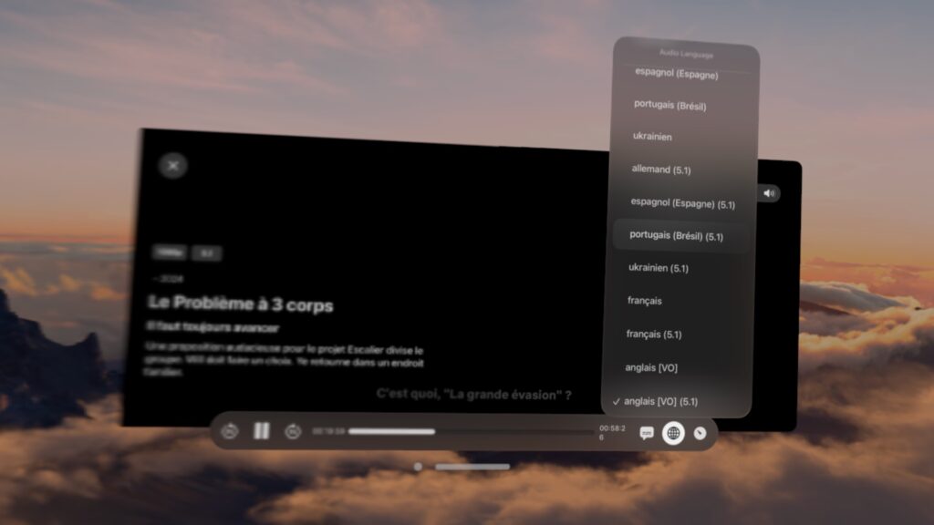 Le lecteur de Supercut remplace celui de Netflix, avec beaucoup d'options et un ratio d'affichage identique à celui de la vidéo. // Source : Numerama Le lecteur de Supercut remplace celui de Netflix, avec beaucoup d'options et un ratio d'affichage identique à celui de la vidéo. // Source : Numerama