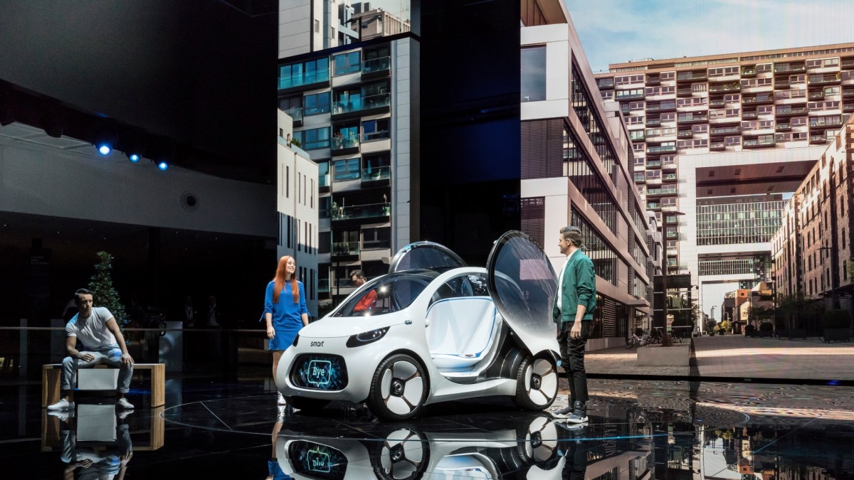 Concept Smart de 2017 au salon de Francfort // Source : Smart Concept Smart de 2017 au salon de Francfort // Source : Smart