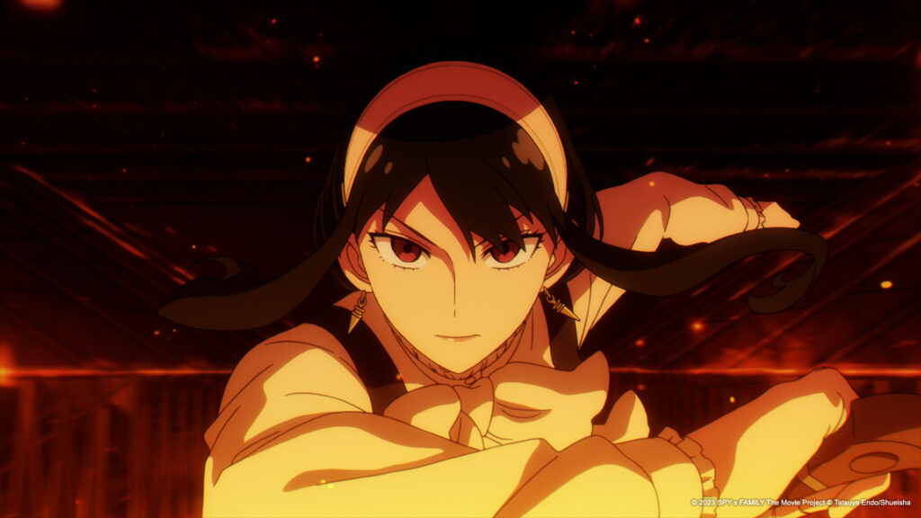 Yor en combat, garantie d'un plaisir visuel Source : © 2023 SPY x FAMILY The Movie Project © Tatsuya Endo/Shueisha Yor en combat, garantie d'un plaisir visuel Source : © 2023 SPY x FAMILY The Movie Project © Tatsuya Endo/Shueisha