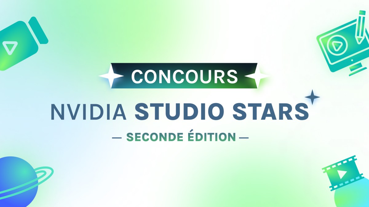 La seconde édition des NVIDIA Studio STARS est ouverte ! // Source : Numerama La seconde édition des NVIDIA Studio STARS est ouverte ! // Source : Numerama