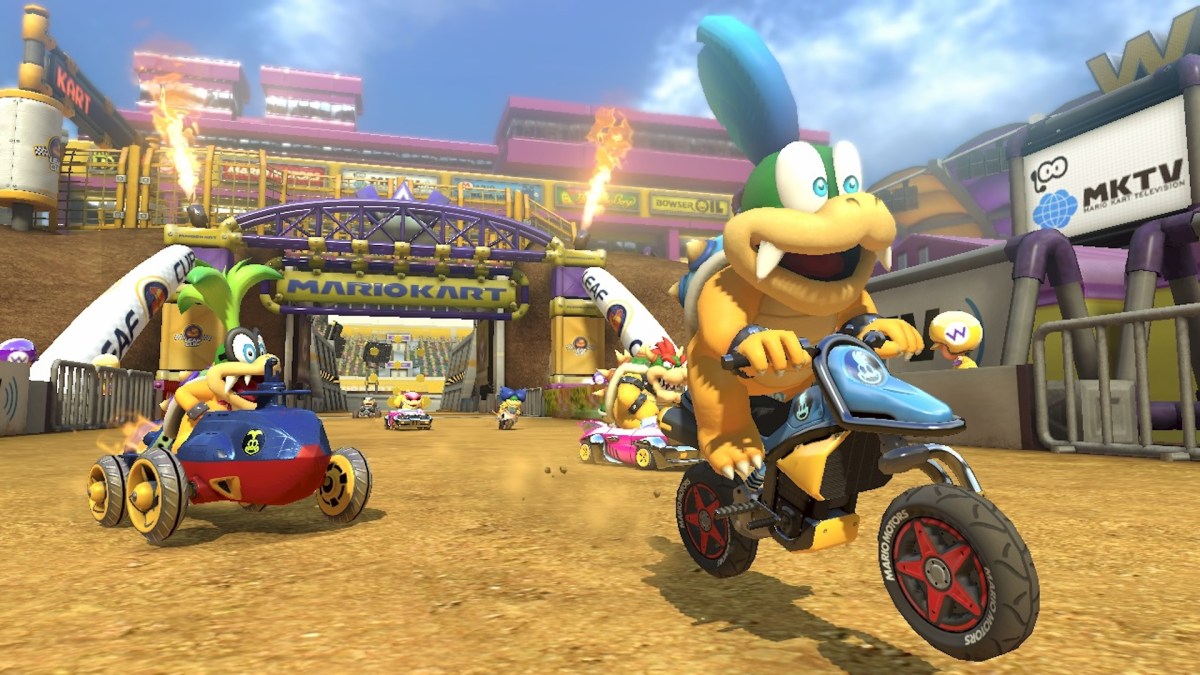 Mario Kart 8 sur Wii U // Source : Nintendo Mario Kart 8 sur Wii U // Source : Nintendo