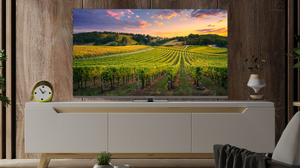 Une belle surface d'affichage pour une image 4K // Source : Thomson