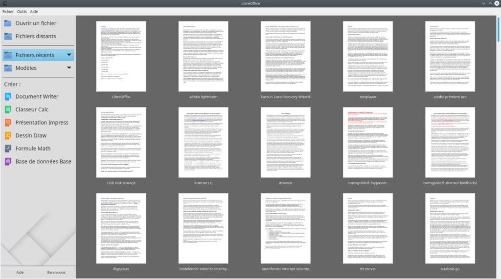 Suite bureautique gratuite LibreOffice Suite bureautique gratuite LibreOffice