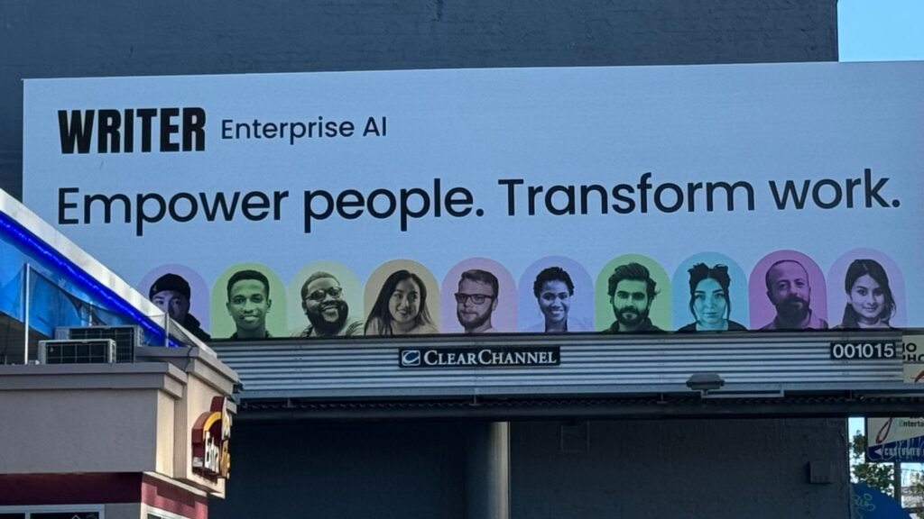Le nombre de pubs pour l'IA à San Francisco est assez étonnant. Le nombre de pubs pour l'IA à San Francisco est assez étonnant.