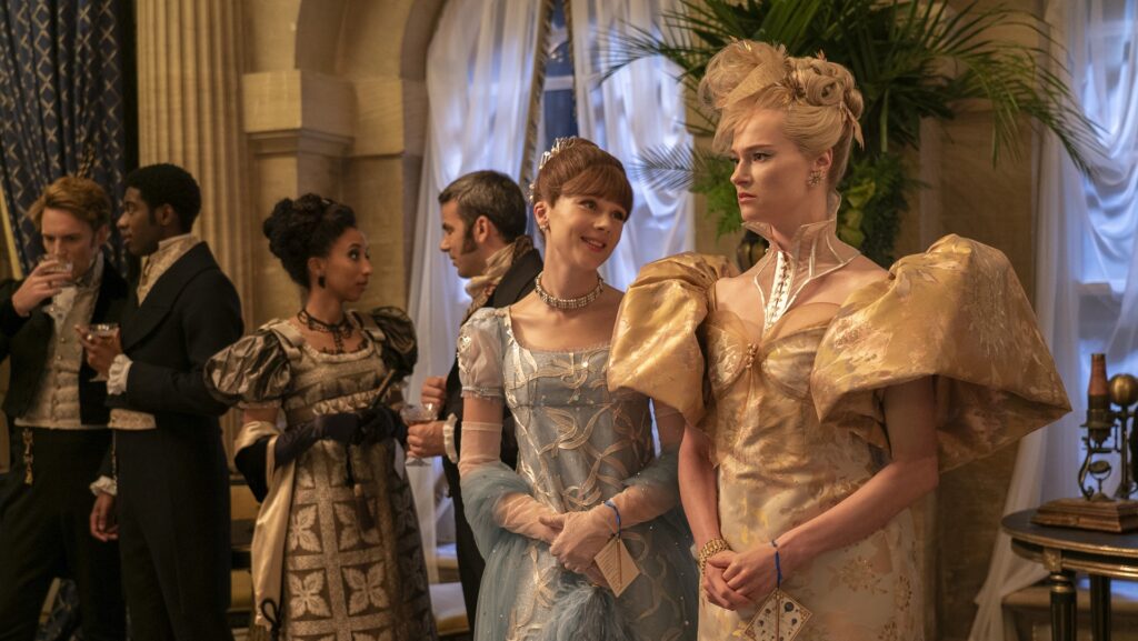 Cressida (à droite) est devenue plus sympathique que prévu // Source : Liam Daniel/Netflix Cressida (à droite) est devenue plus sympathique que prévu // Source : Liam Daniel/Netflix
