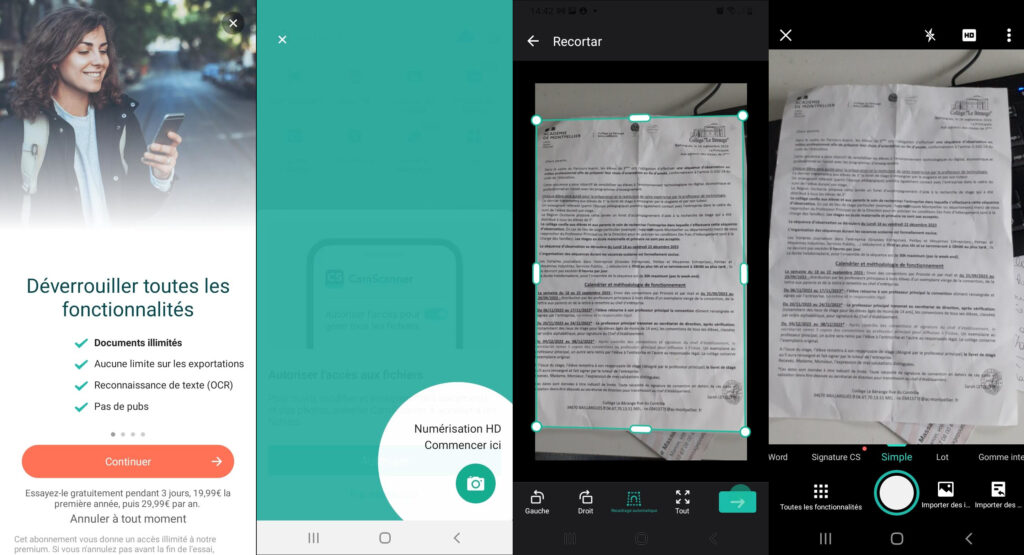 Comment scanner un document avec son téléphone grâce à CamScanner Comment scanner un document avec son téléphone grâce à CamScanner