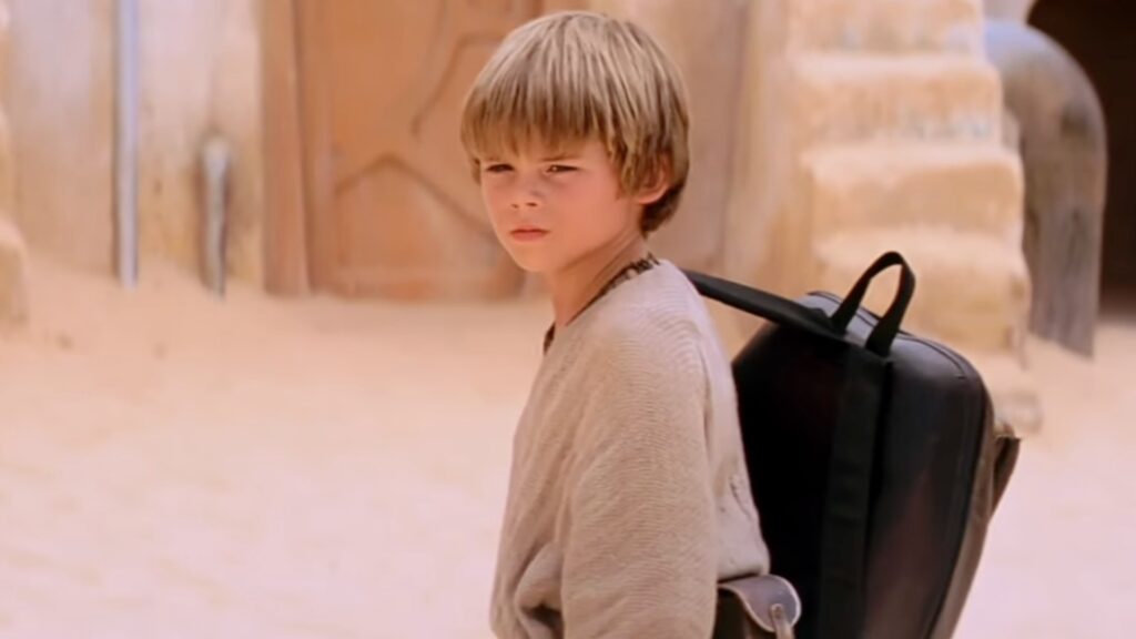 Anakin Skywalker, l'enfant prodige de La Menace fantôme // Source : Capture YouTube Anakin Skywalker, l'enfant prodige de La Menace fantôme // Source : Capture YouTube