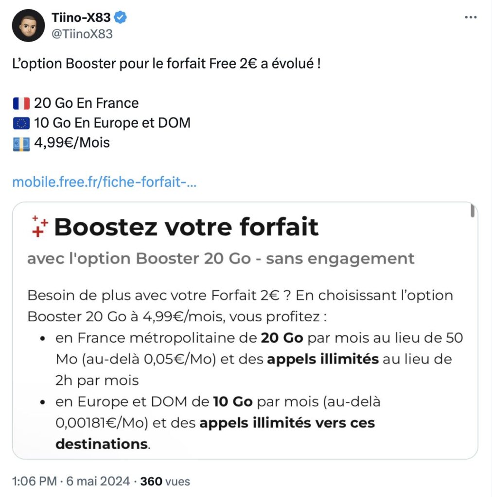 C'est la première fois que l'option Booster coûte aussi cher. C'est la première fois que l'option Booster coûte aussi cher.