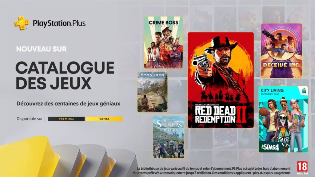 PlayStation Plus en mai 2024 // Source : PlayStation