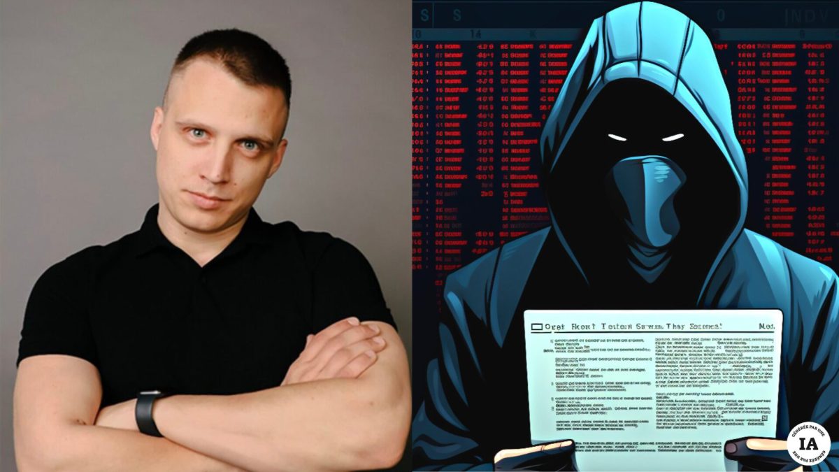 Le leader des hackers de Lockbit nie les déclarations du FBI. // Source : Numerama avec Midjourney Le leader des hackers de Lockbit nie les déclarations du FBI. // Source : Numerama avec Midjourney
