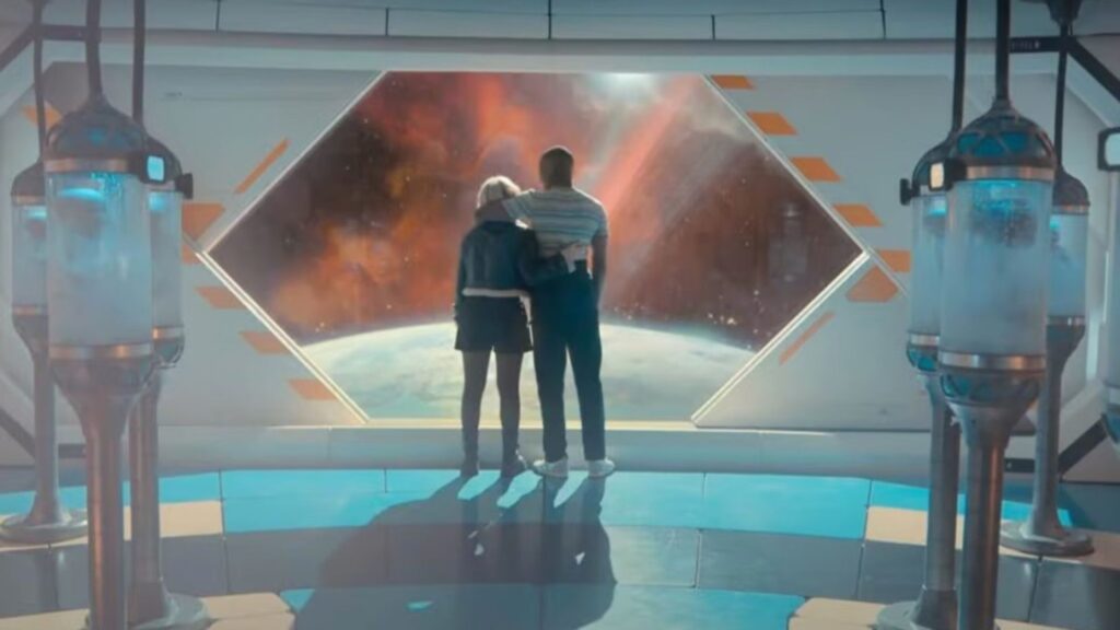 Le 15e Docteur et Ruby dans "Space Babies", en 2024. // Source : BBC
