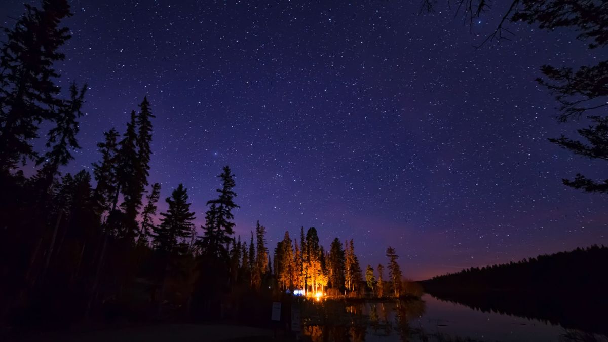 Nuit étoilée. // Source : Canva Nuit étoilée. // Source : Canva