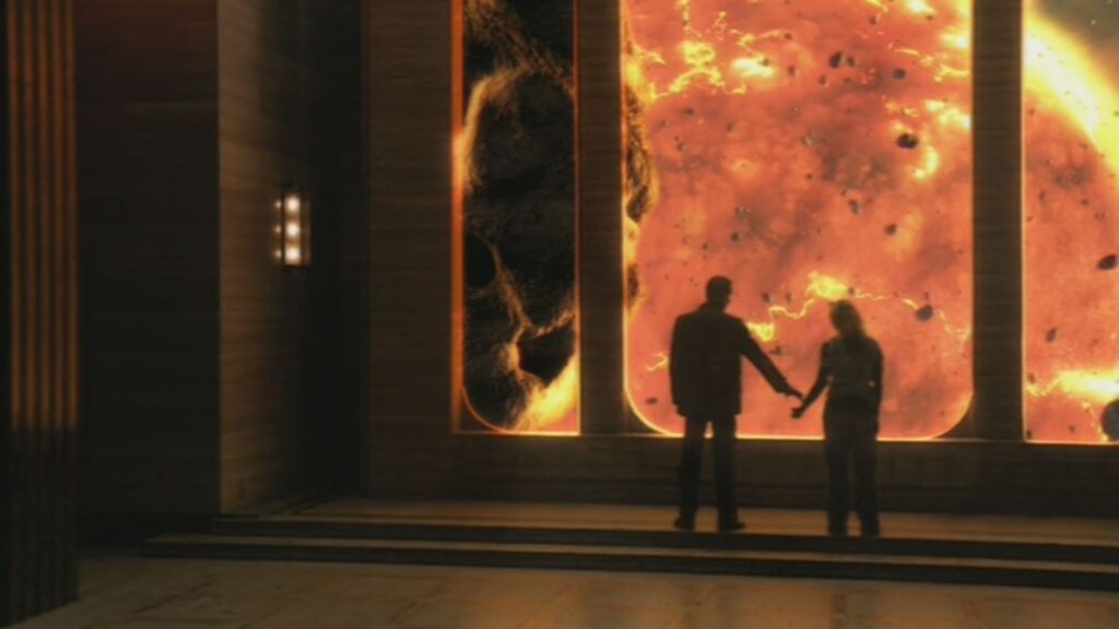 La Fin des Temps, Doctor Who (saison 1, épisode 2) // Source : BBC La Fin des Temps, Doctor Who (saison 1, épisode 2) // Source : BBC