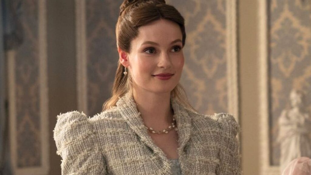 Le nouveau visage de Francesca Bridgerton. // Source : Netflix Le nouveau visage de Francesca Bridgerton. // Source : Netflix