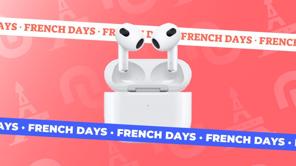 Les écouteurs AirPods 3 // Source : Apple Les écouteurs AirPods 3 // Source : Apple