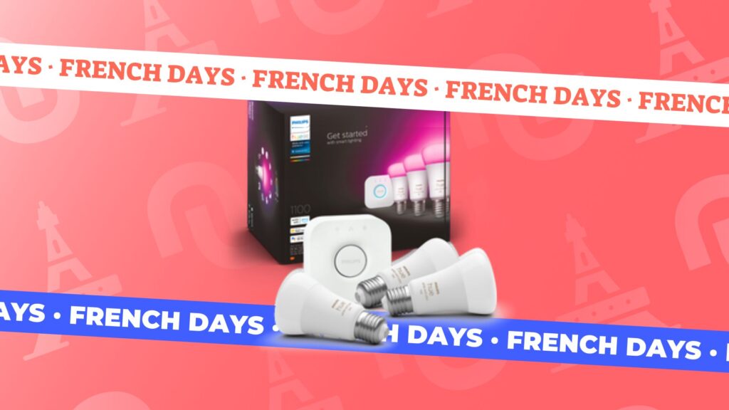 Le kity de démarrage Philips Hue // Source : Philips Le kity de démarrage Philips Hue // Source : Philips