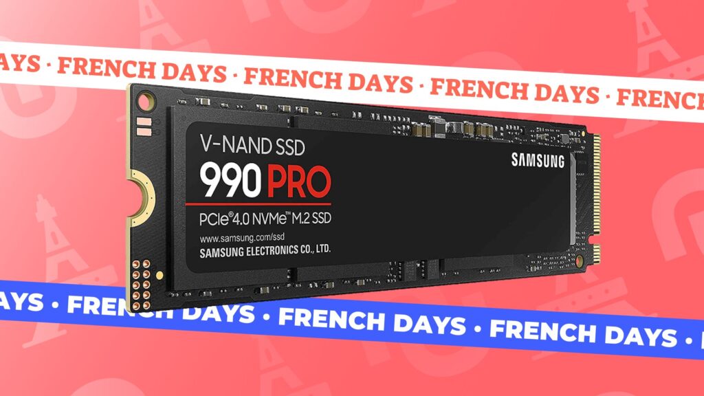 Le SSD Samsung 990 Pro // Source : Samsung Le SSD Samsung 990 Pro // Source : Samsung