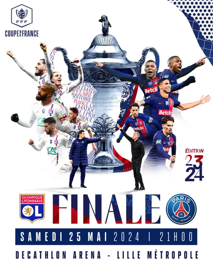 Finale de la Coupe de France 2024 // Source : Twitter CDF Finale de la Coupe de France 2024 // Source : Twitter CDF